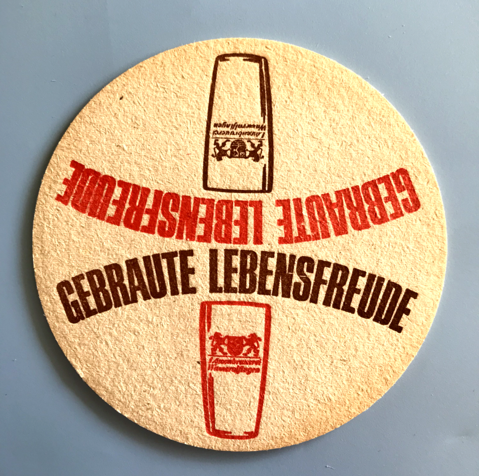 Alter Bierdeckel Coaster , LÖWENBRÄU Wasseralfingen / BW 6063 eBay