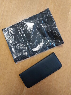 9 Stück Profi Friseur Salon Set, Schere, Kamm, Clips + Etui, Brandneu in Verpackung
