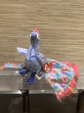 peacock beanie baby value
