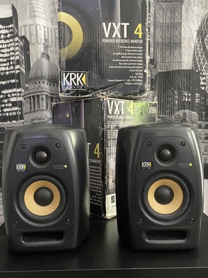KRK VXT4 studio monitors - pair - One 