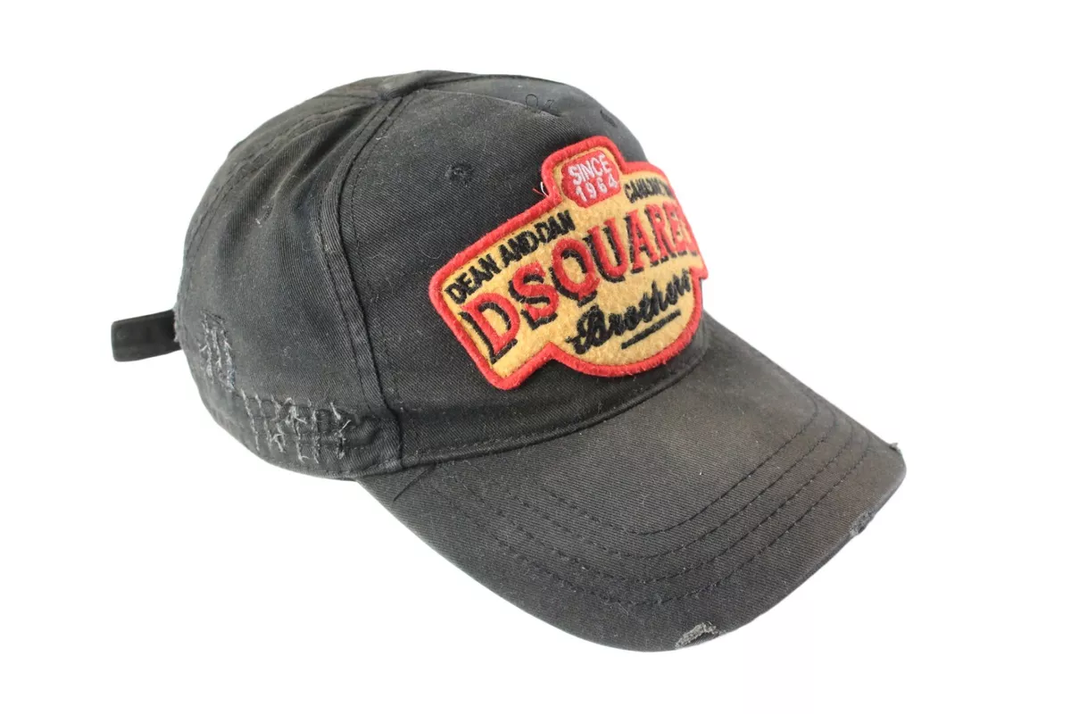 Riskeren Iedereen analogie authentic DSQUARED2 Cap black big logo | eBay