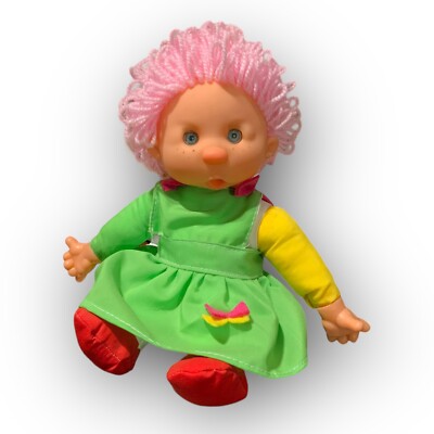 Vintage Vicma BABY BAMBO Thumb Sucking Doll Small Cloth/Rubber Bamboo Troll