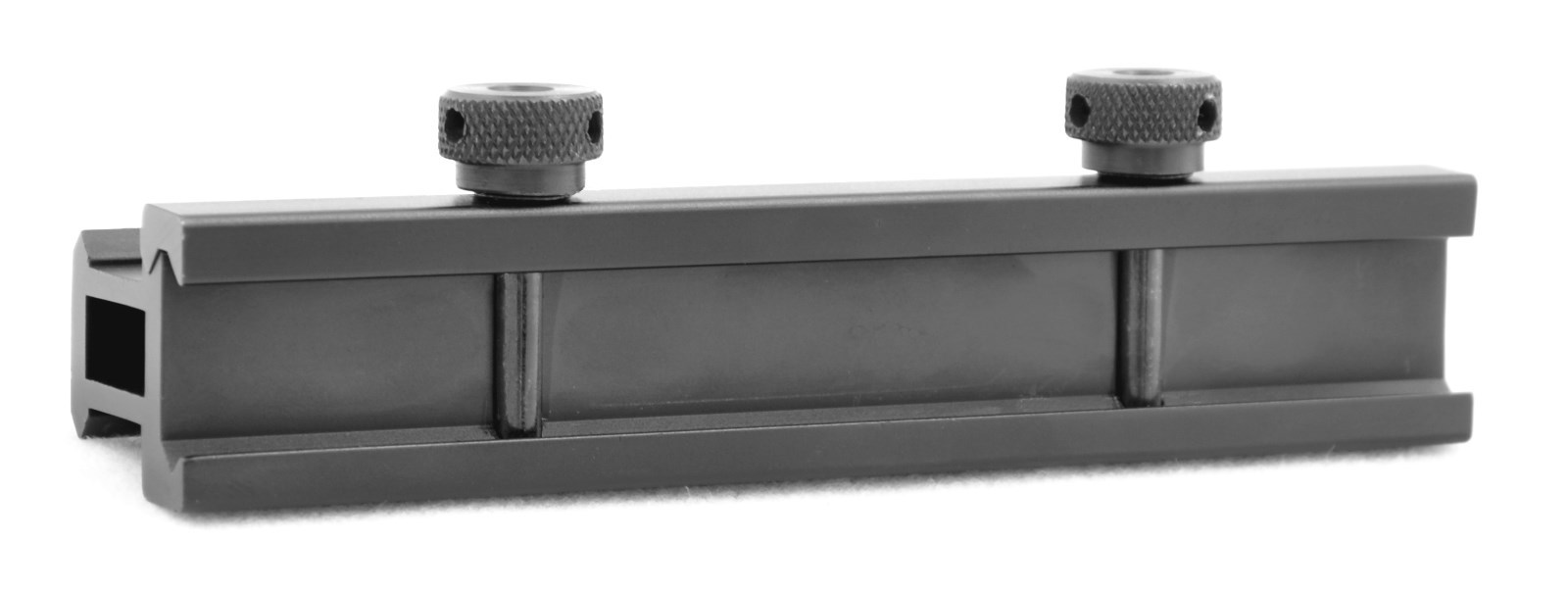 FLAT TOP 1 INCH RISER MOUNT 14 RING SLOT PICATINNY RAIL WITH QD THUMB ...