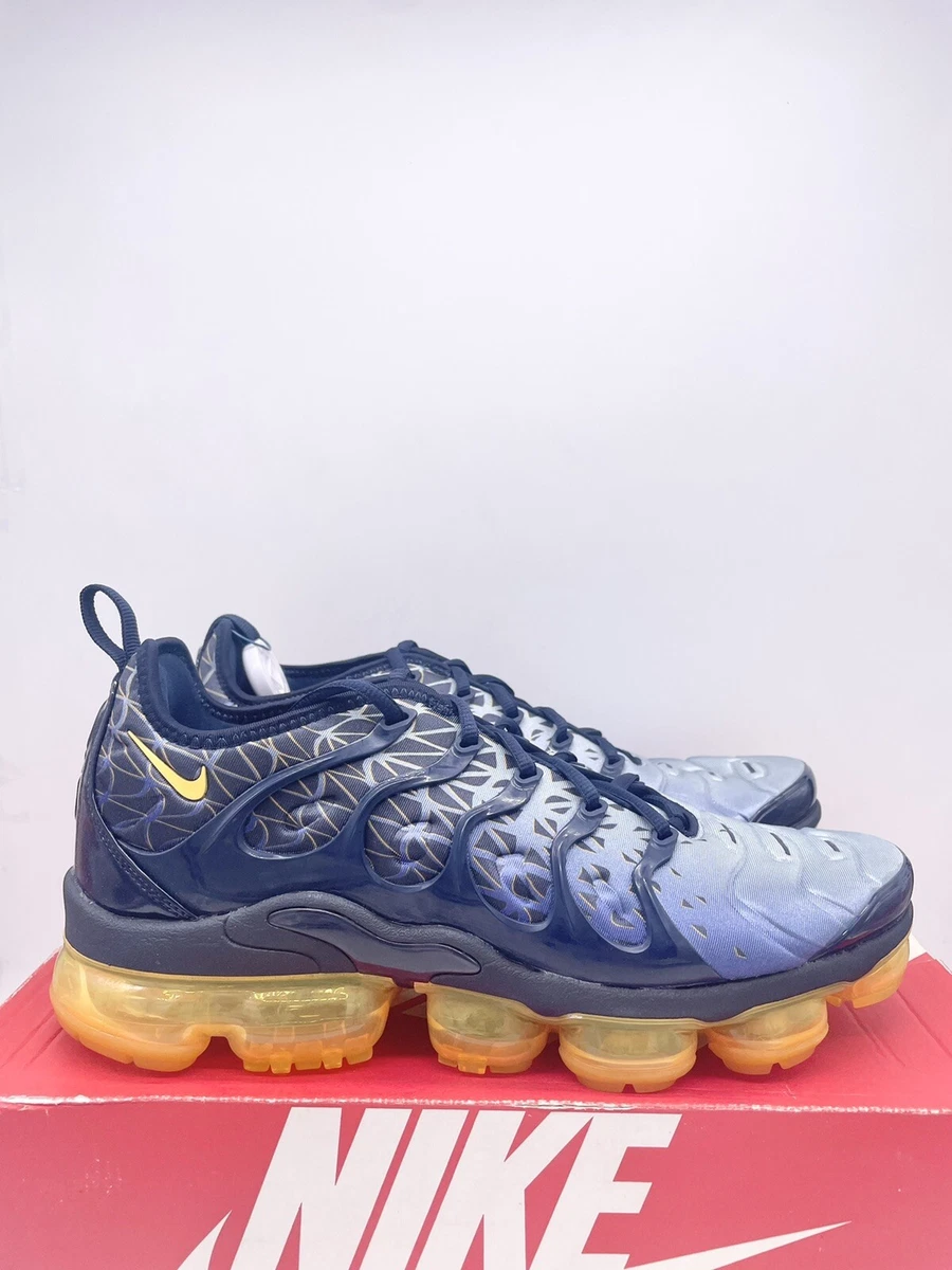 NEW Nike Air VaporMax Plus Indigo Storm Running 924453 406 Mens Size 10
