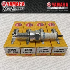 1999 - 2020 YAMAHA YZF-R6 YZFR6 YZF R6 R6S 4-PACK NGK CR10EK SPARK PLUGS 2360