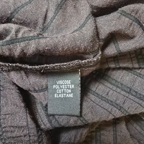 TS Taking Shape Womens A-line Midi Skirt Plus Size 16 Brown Black Textured - Picture 12 of 13