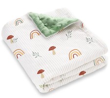 Baby Blankets Bed Blankets with Rainbow Pattern for Toddler Newborn Infant 30x40