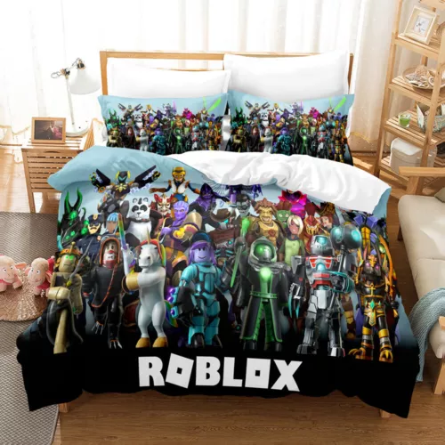 Minecraft Quilt Duvet Doon Cover Set Bedding Soft Kid Single Double Queen King - Picture 10 of 31