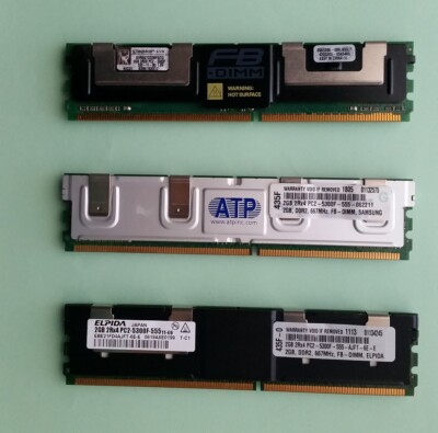 Arbeitsspeicher/Memory RAM | DDR2 2Gb ECC 667 MHZ für SERVER/WORKSTATION