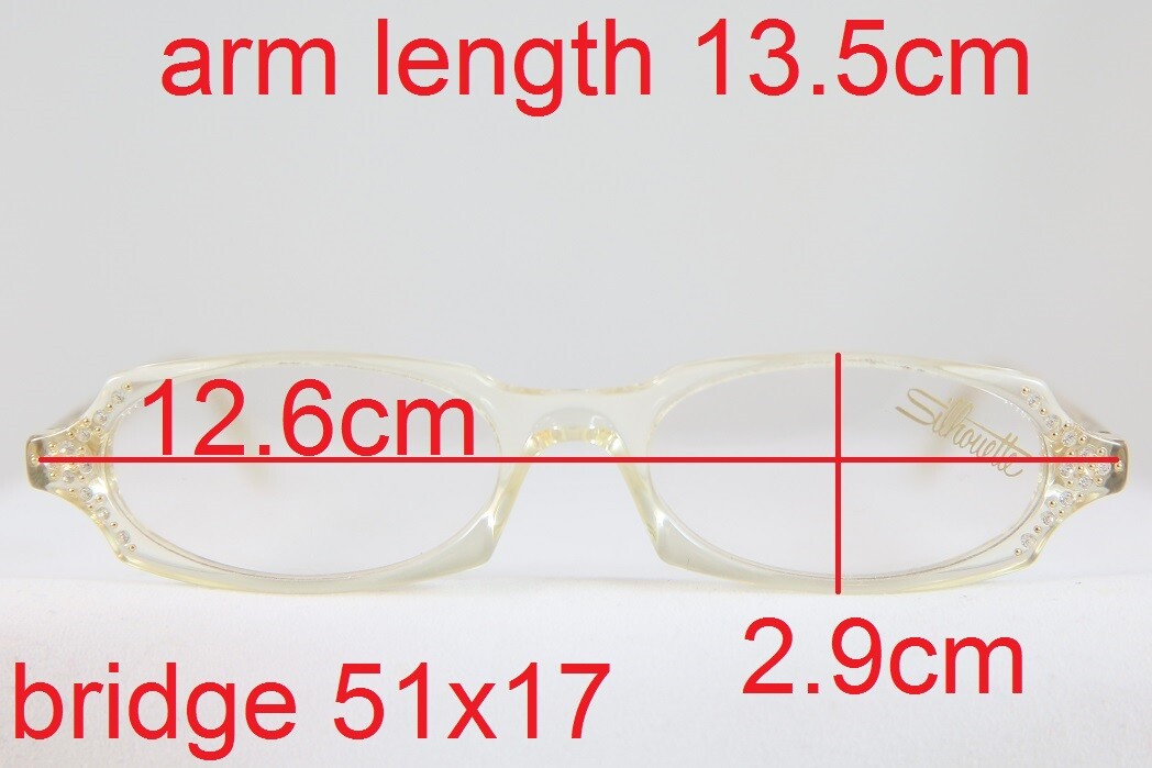 GREAT NEW VINTAGE SILHOUETTE M1370 EYEGLASSES MADE IN 