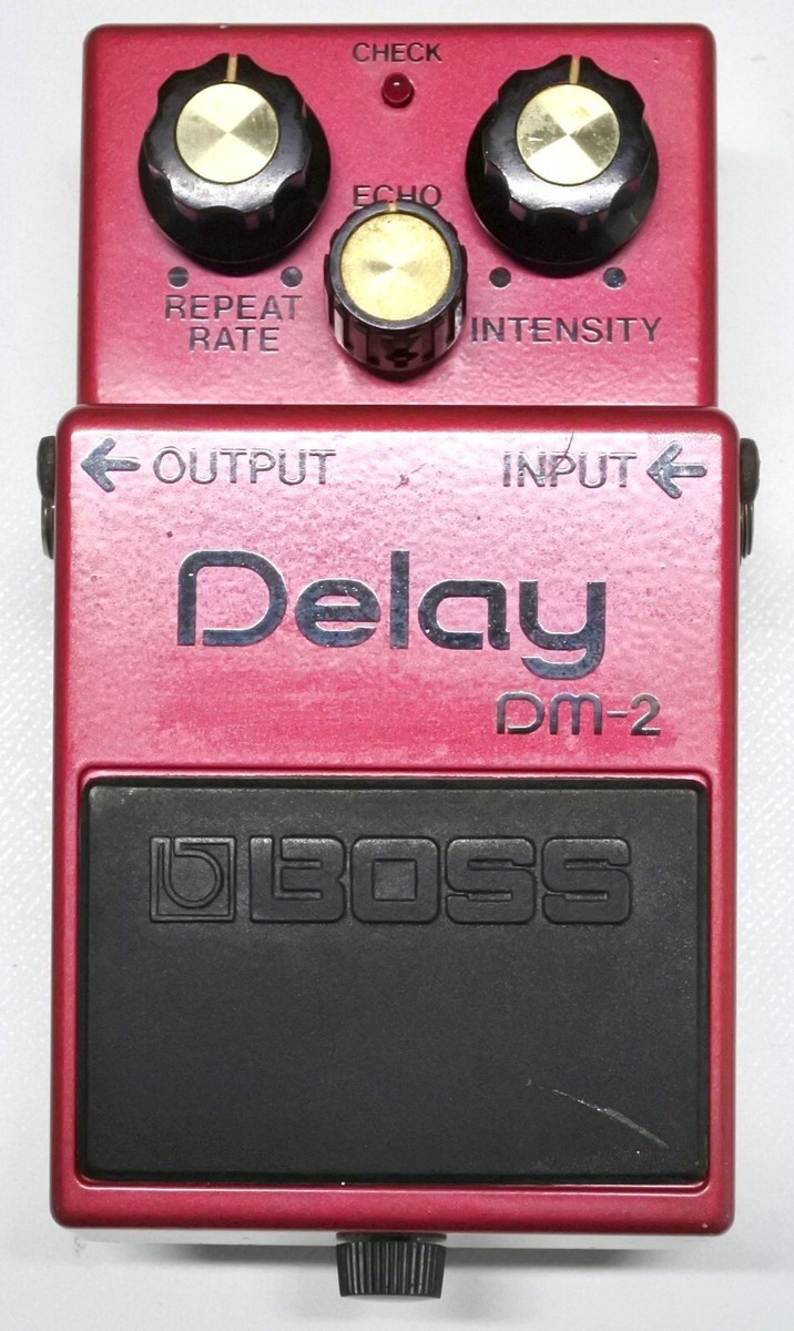 BOSS DM-2 Delay Guitar Effects Pedal MIJ 1981 #183 Early Model DHL 