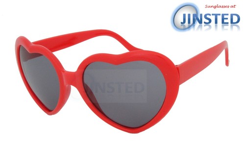 Lolita rojo en forma de corazón Gafas De Sol Niña Mujer Adolescente Adulto  Pequeño Sombra TH002 | eBay