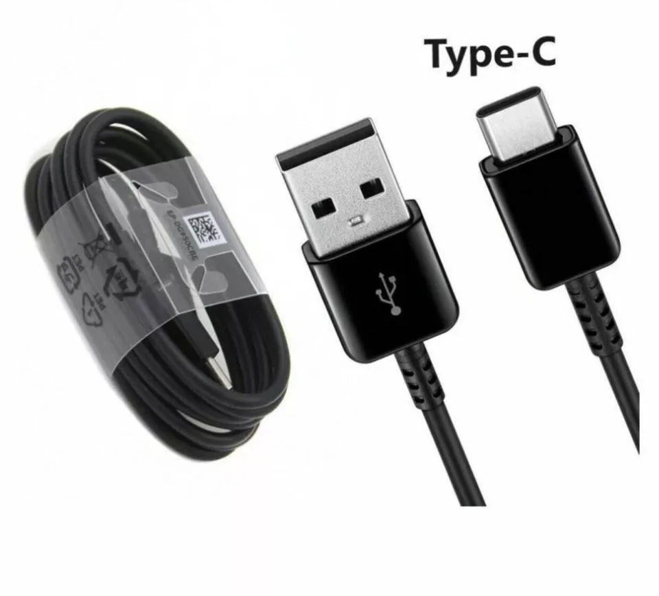3-Pack Type-C USB Cable Fast Charging And Rapid Data Transfering Cord Black - Image 4 of 4