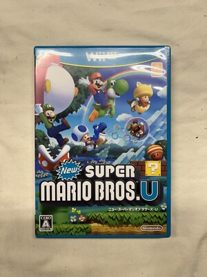 Super Mario Bros. U . (Nintendo Wii U) No Insert, Very Clean, Japan