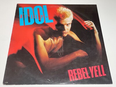 Billy Idol LP Rebel Yell Chrysalis Records 1983 OG pressing WOW