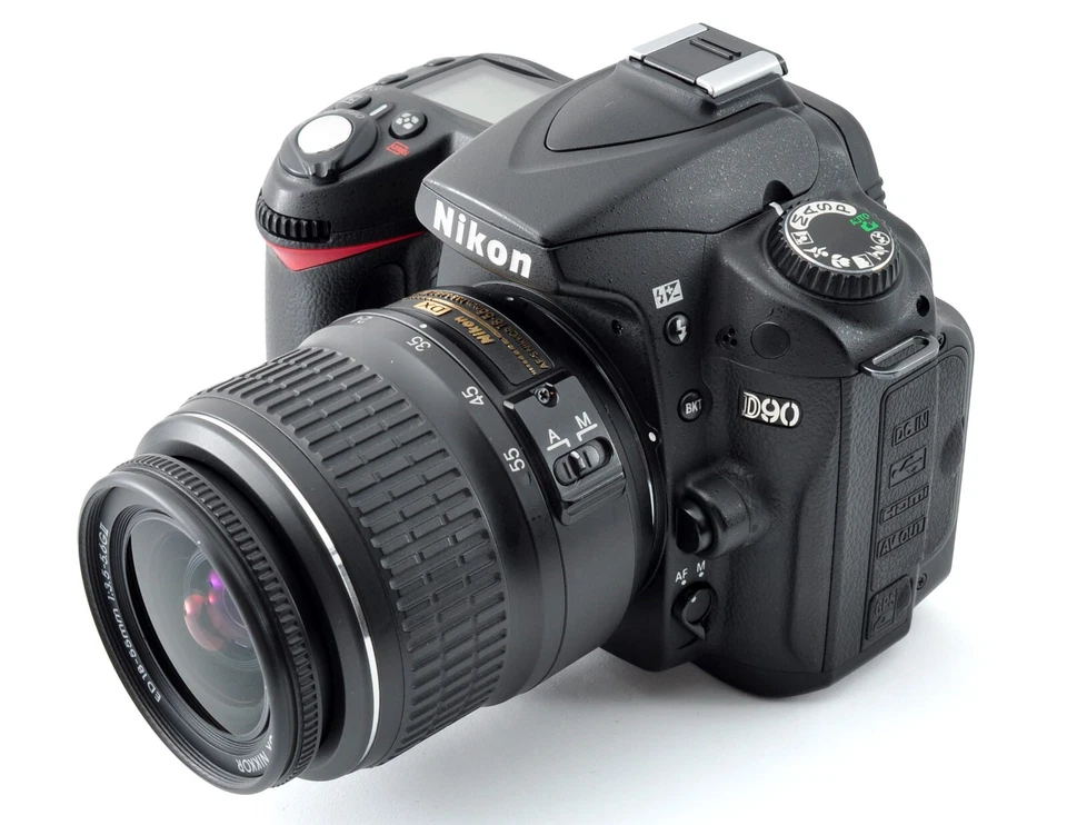 Nikon D90 AF-S DX 18-55mm II ED Zoom Lens Kit [MINT] 10,495 Shots w/ Strap Hood - Image 3 of 4