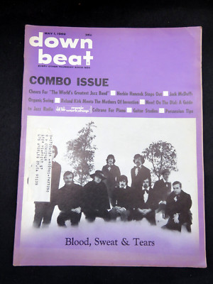 Down Beat Jazz Magazine May 1, 1969 - Blood Sweat & Tears, Herbie Hancock