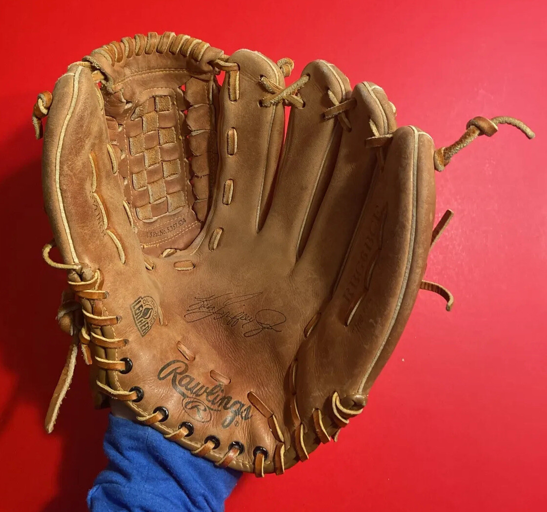 Rawlings - ＊希少＊ ローリングス グラブ Ken griffey jr モデル Baseball Glove worn by Ken Griffey Jr. | National Museum of