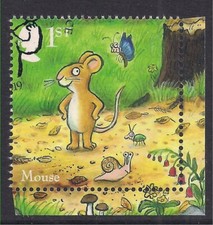 GB 2019 QE2 1st Gruffalo Mouse Ex Fdc Ex M/S SG 4282 ( B1092 )