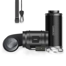 Air Filtration Kit 8", Inline Fan Carbon Filter and Ducting Combo for Grow Tents