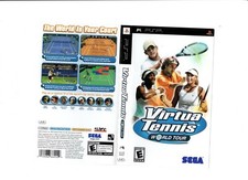 Virtua Tennis World Tour PSP ARTWORK ONLY Authentic