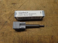 Harvey Tool 3/16 D X .020 W X .281 NCK 6fl Carbide ALTiN Woodruff keyseat cutter