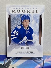 2016-17 Upper Deck ARTIFACTS Hockey BRENDAN LEIPSIC #170 ROOKIE SP 616/999