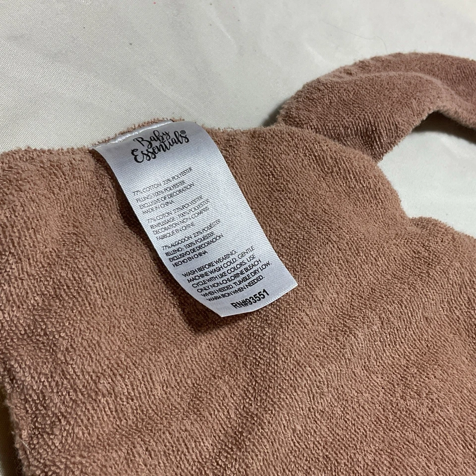 Babero Baby Essentials Otoño Acción de Gracias Pavo Unisex Talla Única Marrón Foto 3 de 3