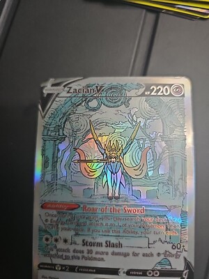 Pokemon TCG - Zacian V - GG48/GG70 - Crown Zenith - Galarian