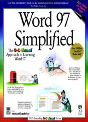 Microsoft Word 97 Simplified: IDG's 3-D Visual Series (Simplifie