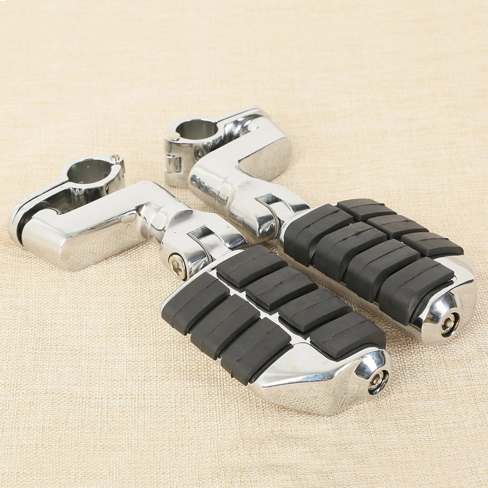 Reposapiés delantero 7/8 1" 22-25 mm para Honda Goldwing GL1500 GL1100 GL1200 Foto 4 de 4