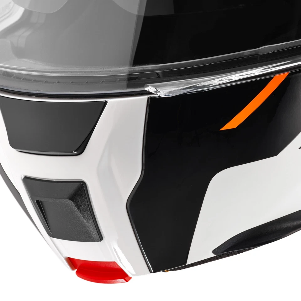 Schuberth C5 Klapphelm Master Orange Motorradhelm Sturzhelm mit Sonnenblende - Bild 3 von 4
