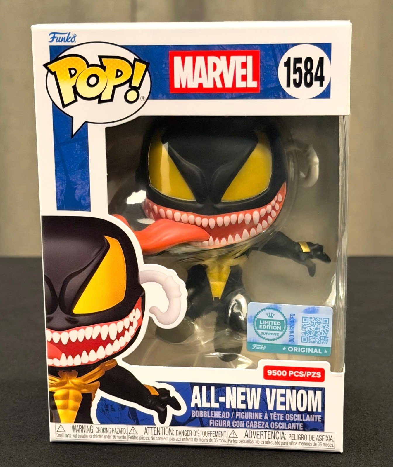 Marvel All-New Venom Funko Pop! Vinyl Figure #1584 -EE Exclusive LE 9500