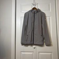 Hunter Target Rain Jacket Womens Small Silver...