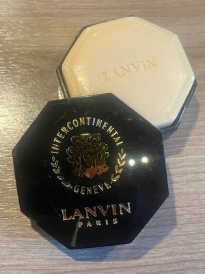 Hotelseife Intercontinental Geneve Genf Lanvin, unbenutzt mittelgroß Seife Hotel