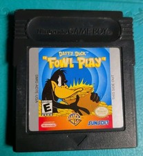 Daffy Duck Fowl Play (Nintendo Game Boy Color, 1999) GBC Cartridge Only C3
