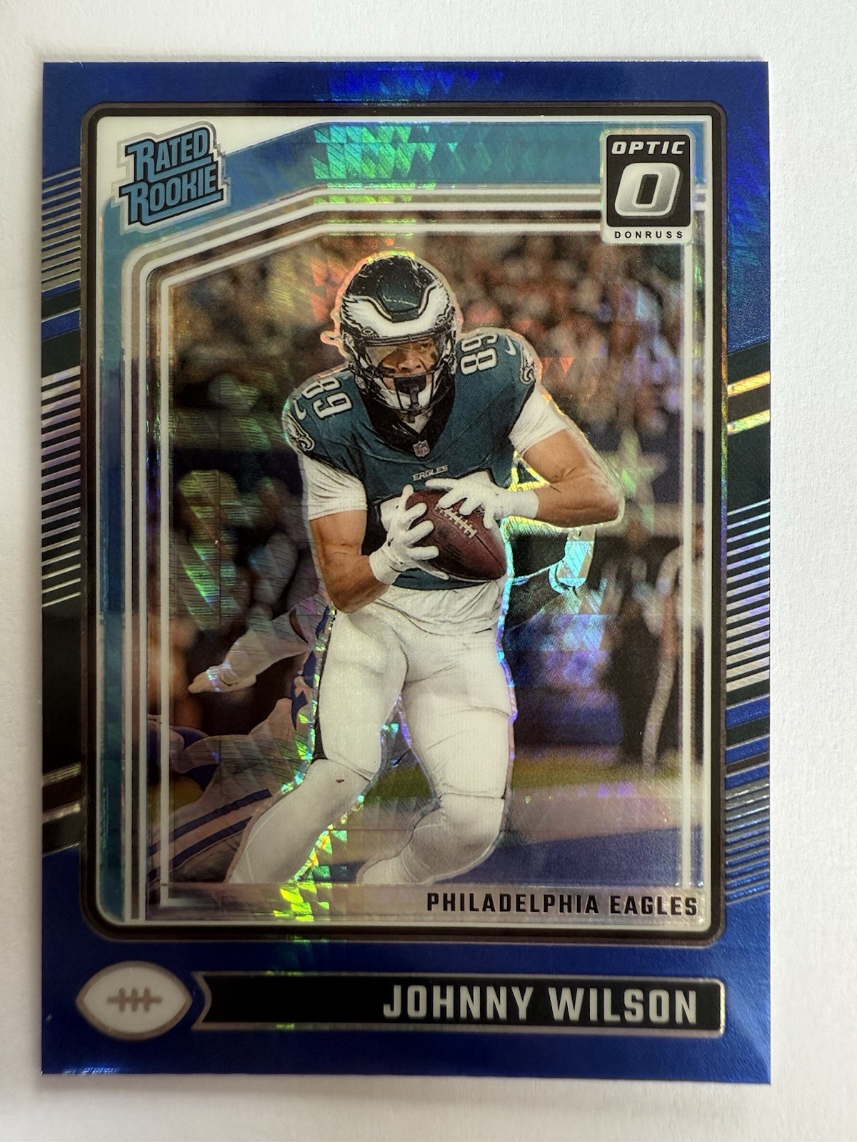 Johnny Wilson - 2024 Donruss Optic Blue Hyper Rated Rookie #256(RC)