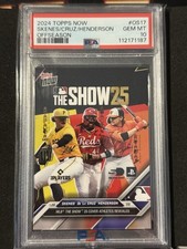 2024 Topps Now - Off-Season Elly De La Cruz, Gunnar Henderson, Paul Skenes...