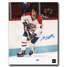 Guy Lapointe Montreal Canadiens Autographed 8x10 Photo NO TARIFFS