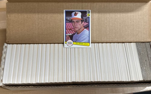 1982 Donruss Baseball Complete Set Mint with Ripken Jr. Rookie