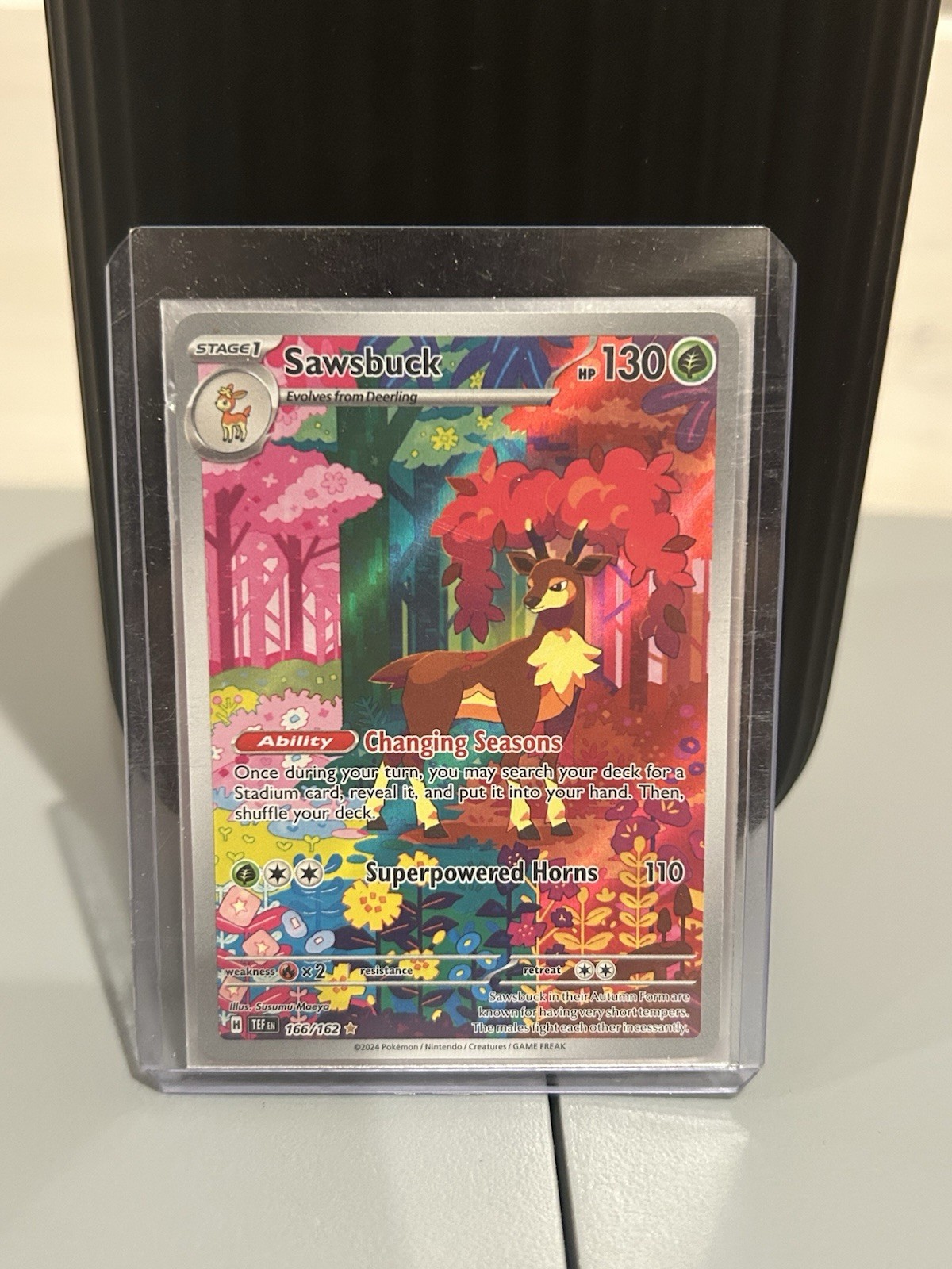 Sawsbuck 166/162 SV05: Temporal Forces Holo