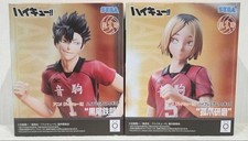 Haikyu High Premium Figure Tetsuro Kuroo Kenma Kozume Nekoma Set U.S Tax Inclu