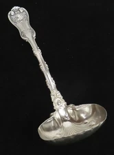 WHITING & CO (1893) IMPERIAL QUEEN STERLING SILVER 7 1/2" GRAVY LADLE