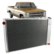 3 Row Core Aluminum Radiator for 1973-1991 Chevy GMC C10 C20 C3500 K10 K20 Blaze