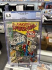 Vintage MARVEL AMAZING SPIDER-MAN #92 CGC UNIVERSAL GRADE 6.0 ICEMAN APPEARANCE