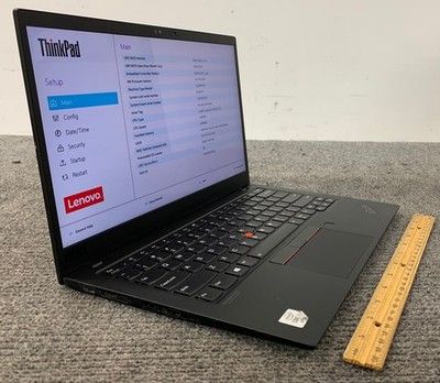 Lenovo ThinkPad X1 Carbon Gen 8 14'' i7-10610U 16GB RAM 1TB NVMe, Boots to BIOS