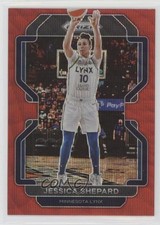 2022 Panini Prizm WNBA Ruby Wave Prizm Jessica Shepard #67 5l1