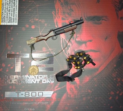Hot Toys T2 T-800 Battle Damaged 2.0 DX46 M79 Granatwerfer lose Maßstab 1:6