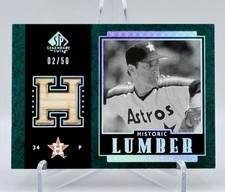 2003 SP Legendary Cuts NOLAN RYAN 