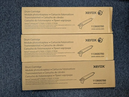 Xerox Drum Cartridge  113R00780 Bundle X3 Units All New